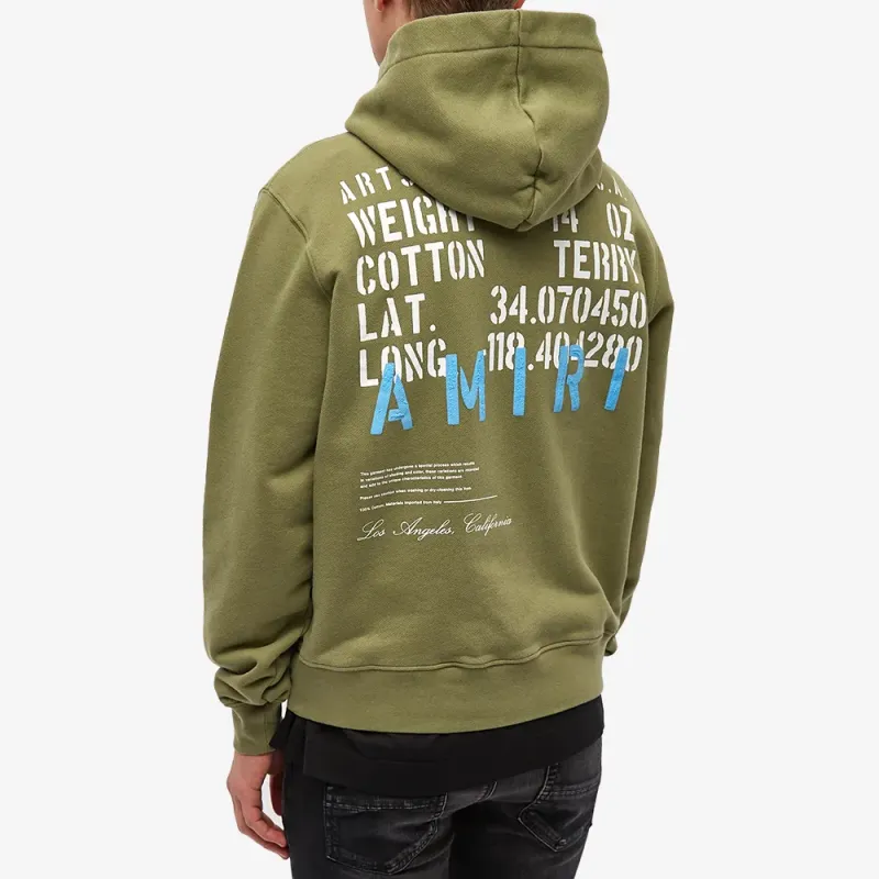 AMIRI Military Specs Stencil Hoodie-2