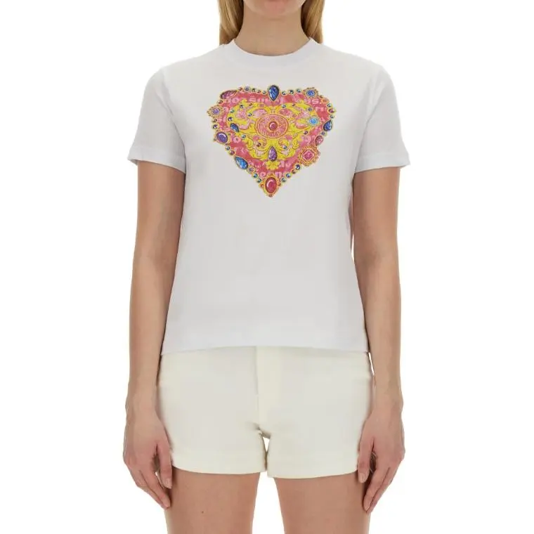 VERSACE JEANS COUTURE T Shirt Women's White-4