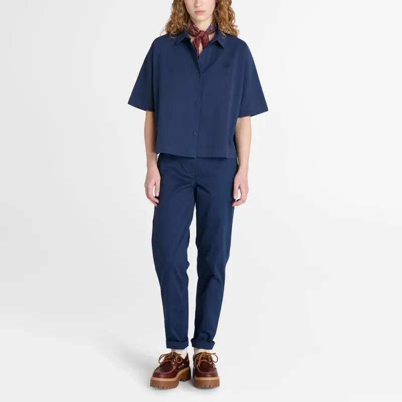 Timberland Shirt Women's Marine Blue-2