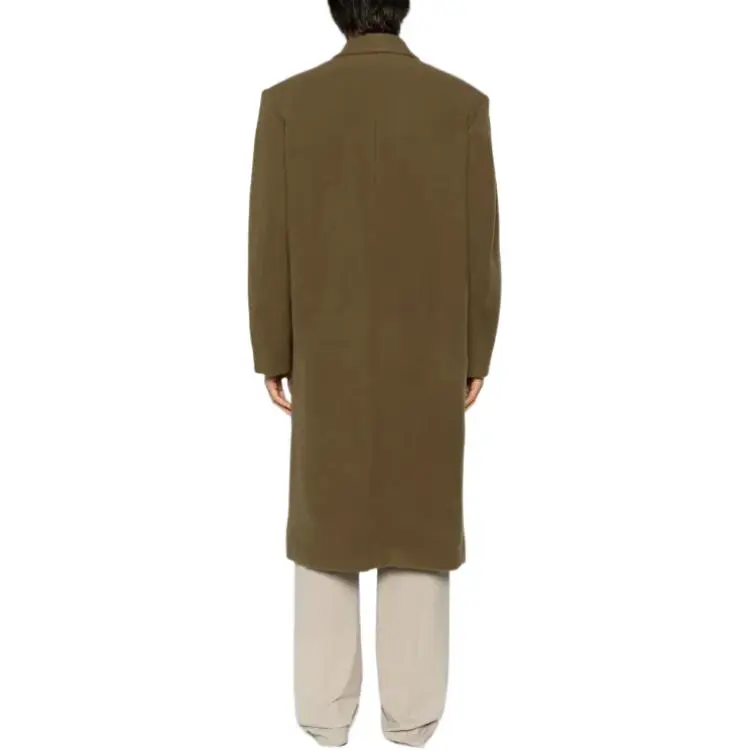 Lemaire Double-breasted Wool Coat-4