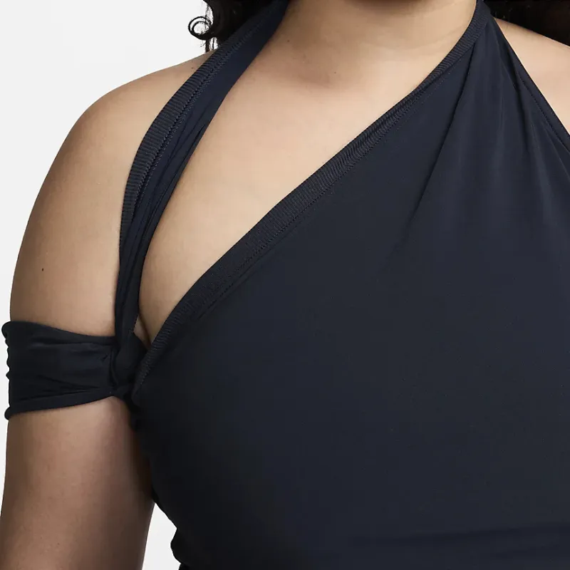 Nike x Jacquemus Nike X Jacquemus Collaboration SS24 Slip Dress Asia Version Women's Dark Blue Black-3