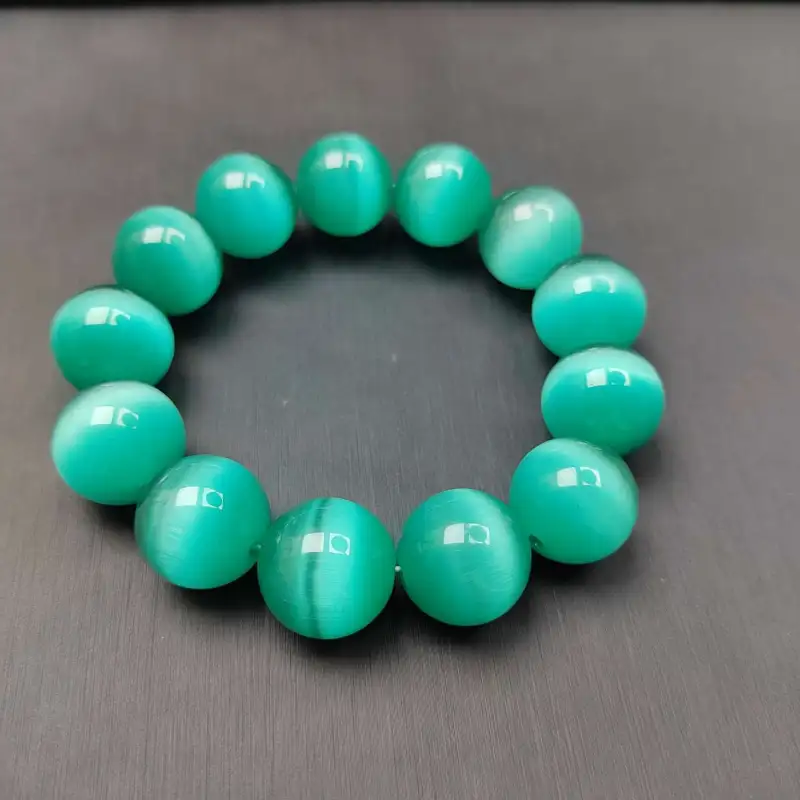 YOULING Glass Cat Eye Bracelets Unisex-4