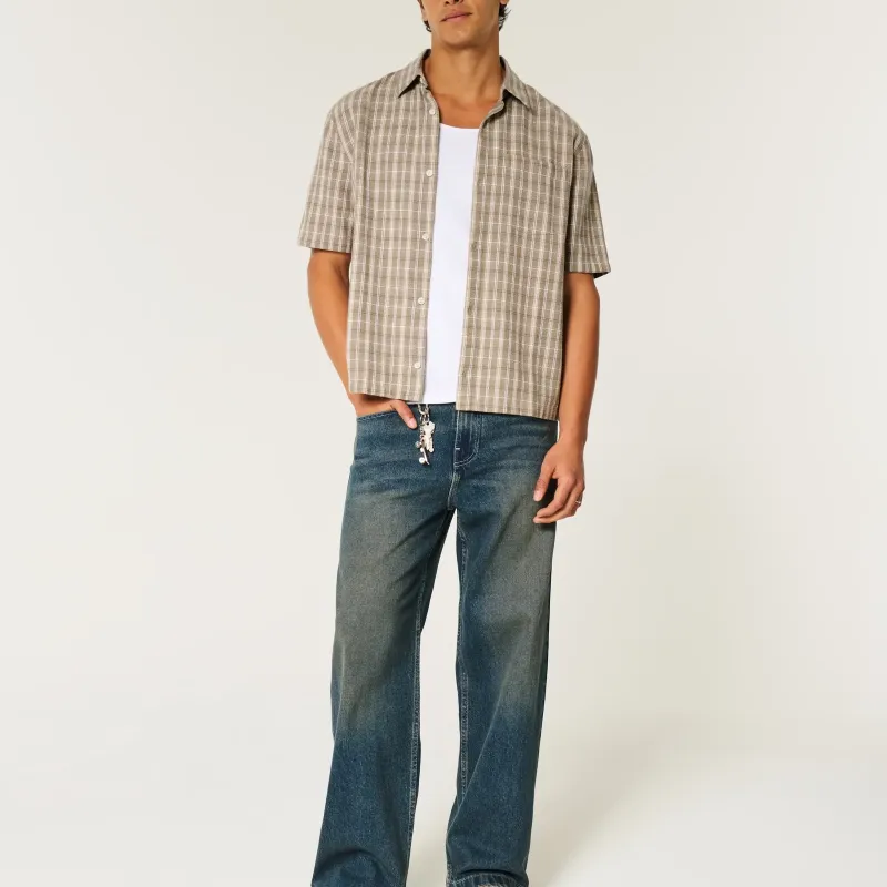 Hollister Shirts Men Beige-1