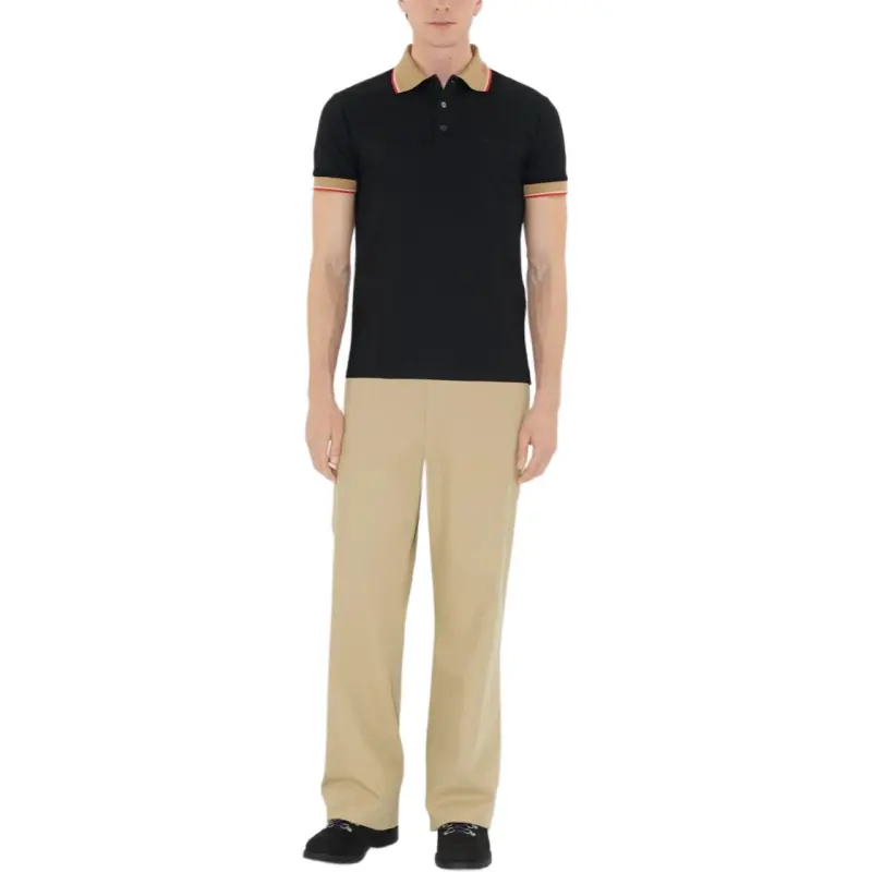 Burberry Cotton Polo Shirt-1