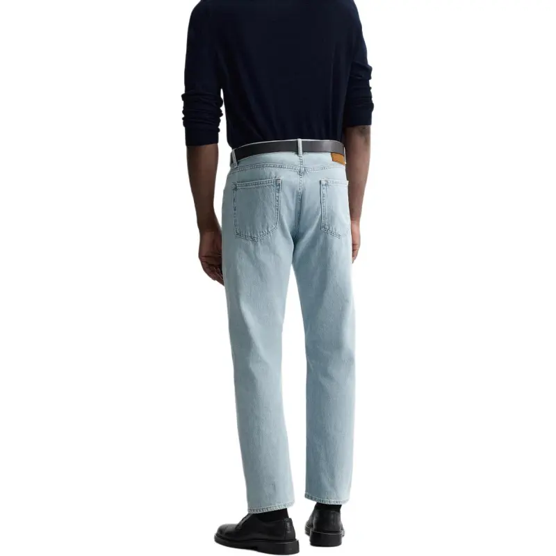 ZARA Jeans Men Light Blue-5