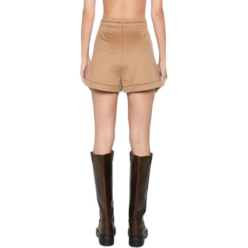 MaxMara Adagio High Waist Knitted Shorts-5