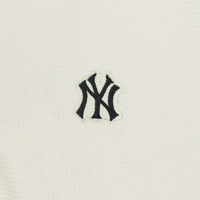 MLB New York Yankees Jackets & Coats Women's Cream-3