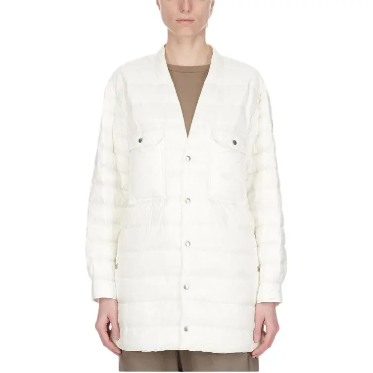 RICK OWENS V Neck Padded Jacket-1
