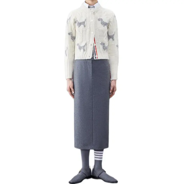 THOM BROWNE Sweaters Women's White-4
