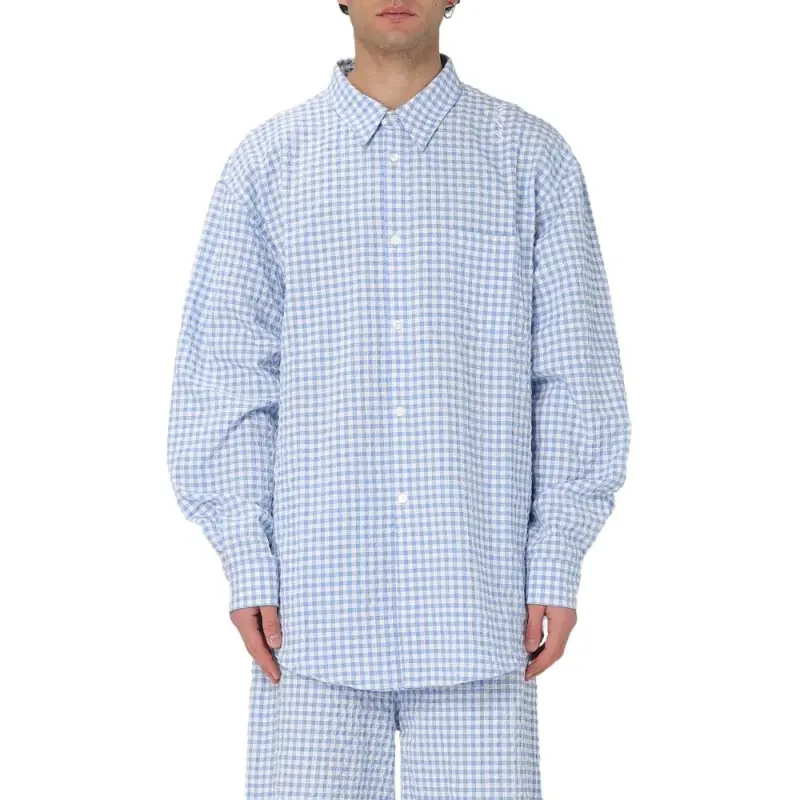 MARNI Vichy Printed Long Sleeved Shirt-3