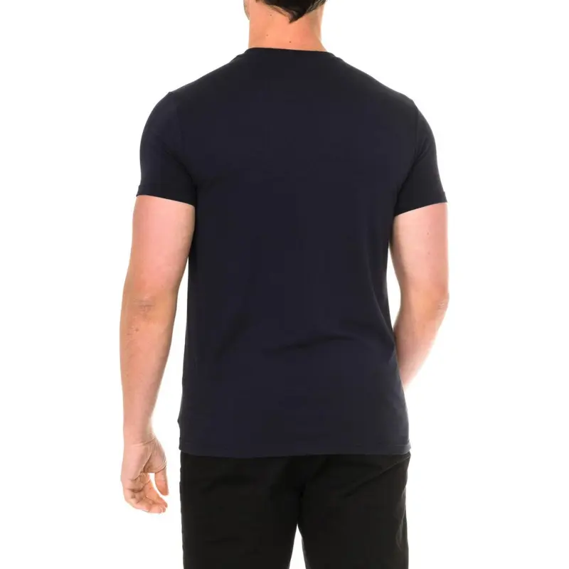 ARMANI JEANS T Shirts Men Black-2