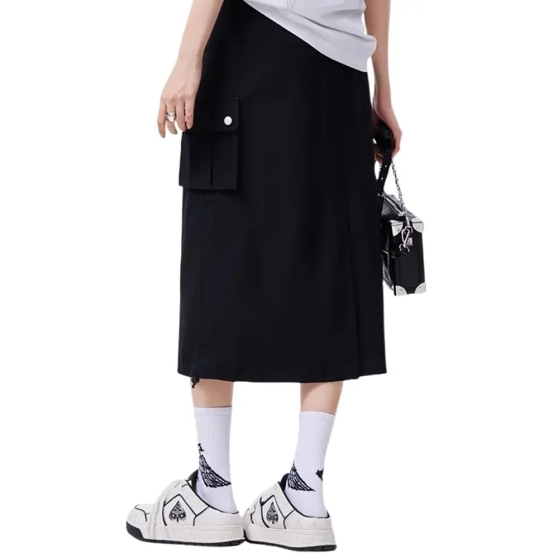 Boy London Casual Long Skirt Women's Black-2
