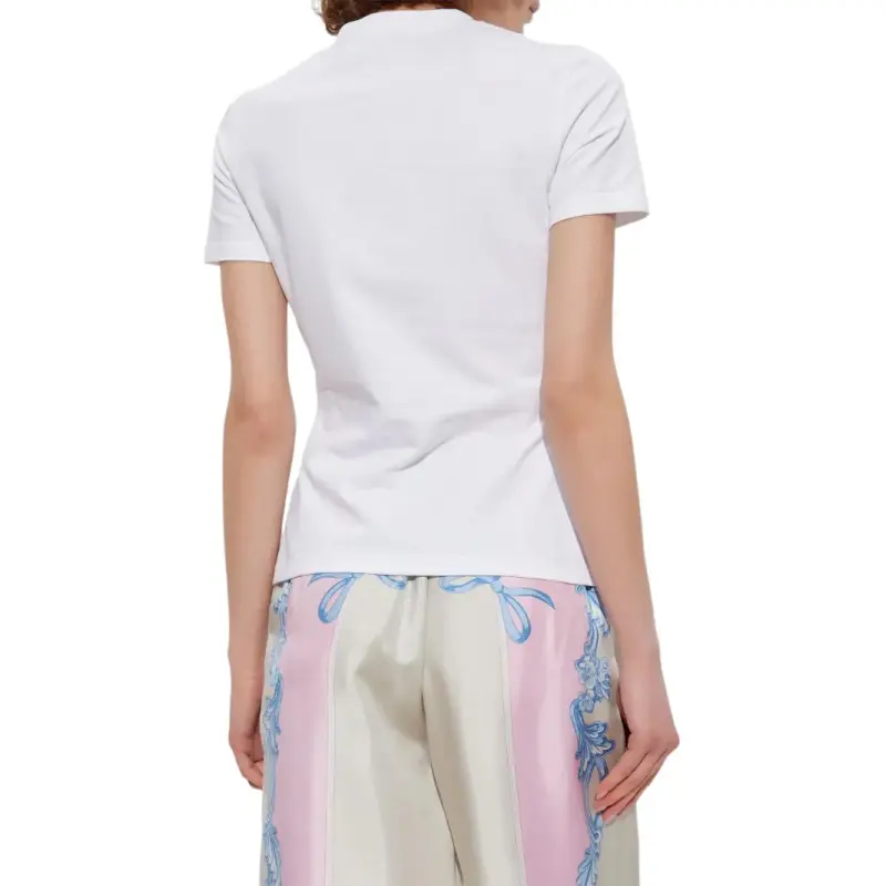 VERSACE Crystal embellished T shirt-3