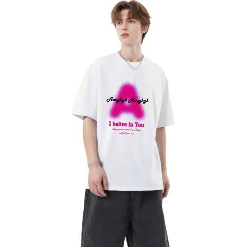 YK&YB T Shirts Unisex White-4