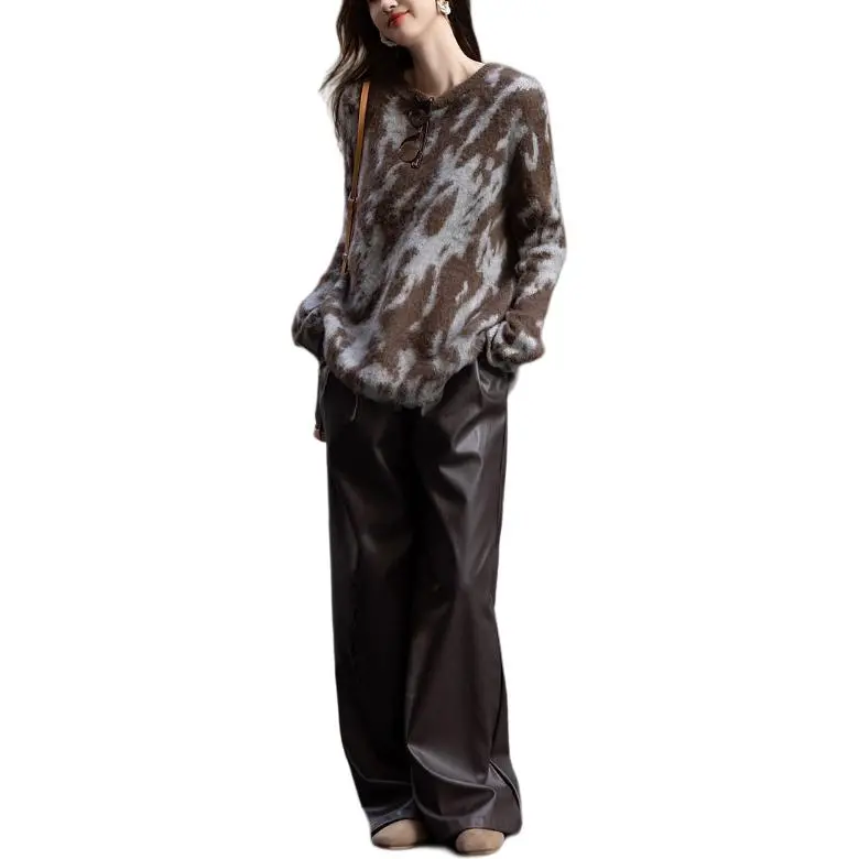 【dme】 Knitwear Women's Dark Brown-2