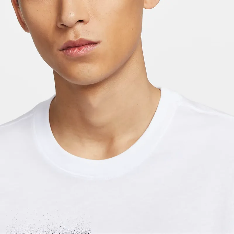 Nike T-Shirts Men White-5