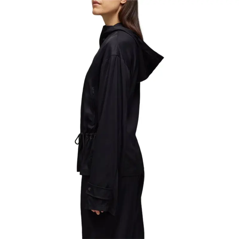 Y 3 Free Shipping With AdiClub Y 3 Rayon Twill Hooded Top-3