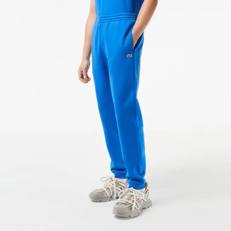 LACOSTE Knitted Sports Pants Men's Blue-1