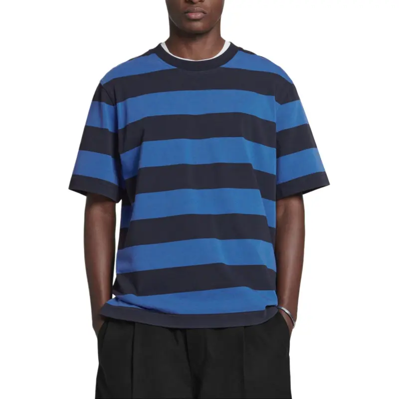 COS T Shirts Men Blue-4