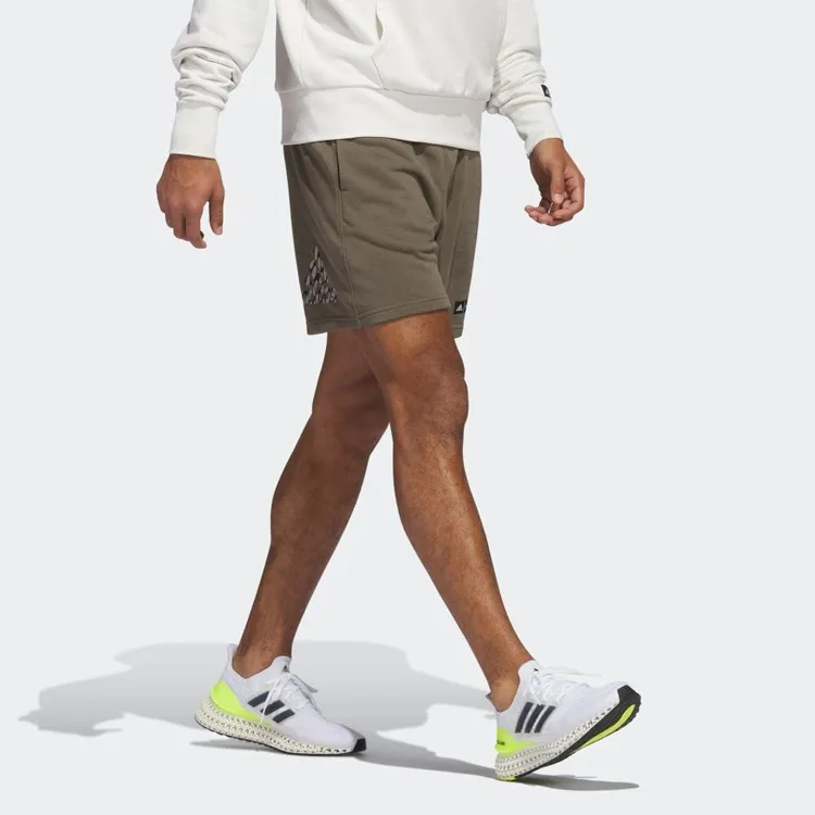 Adidas Casual Shorts Unisex Olive Green-3