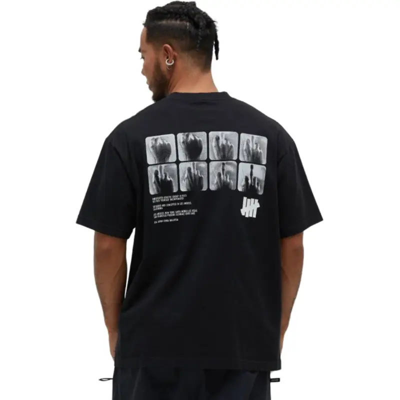 UNDEFEATED SS25 T Shirts Unisex Black-5