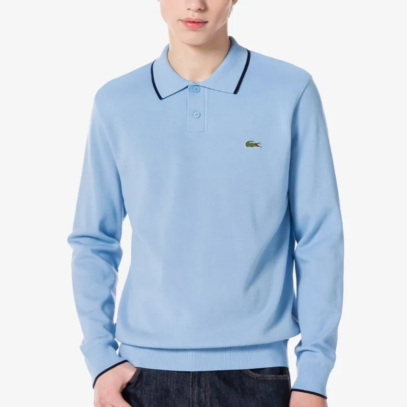 LACOSTE Polo Shirt Men's Sky Blue-2