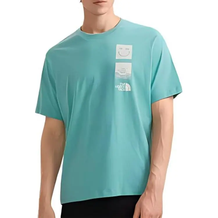 THE NORTH FACE T Shirt Men's Mustard Green-2