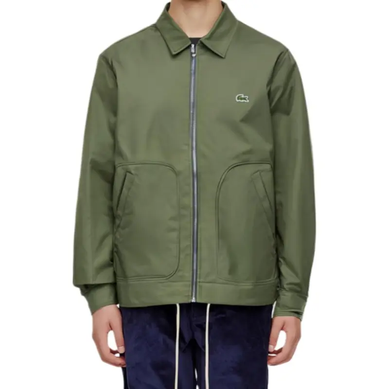 LACOSTE Jackets Coats Men's Green-4