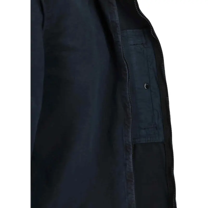 STONE ISLAND Compass Patch Zip Up Shirt Jacket-2