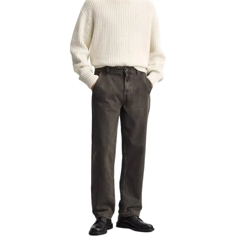 ZARA Jeans Men Brown-2