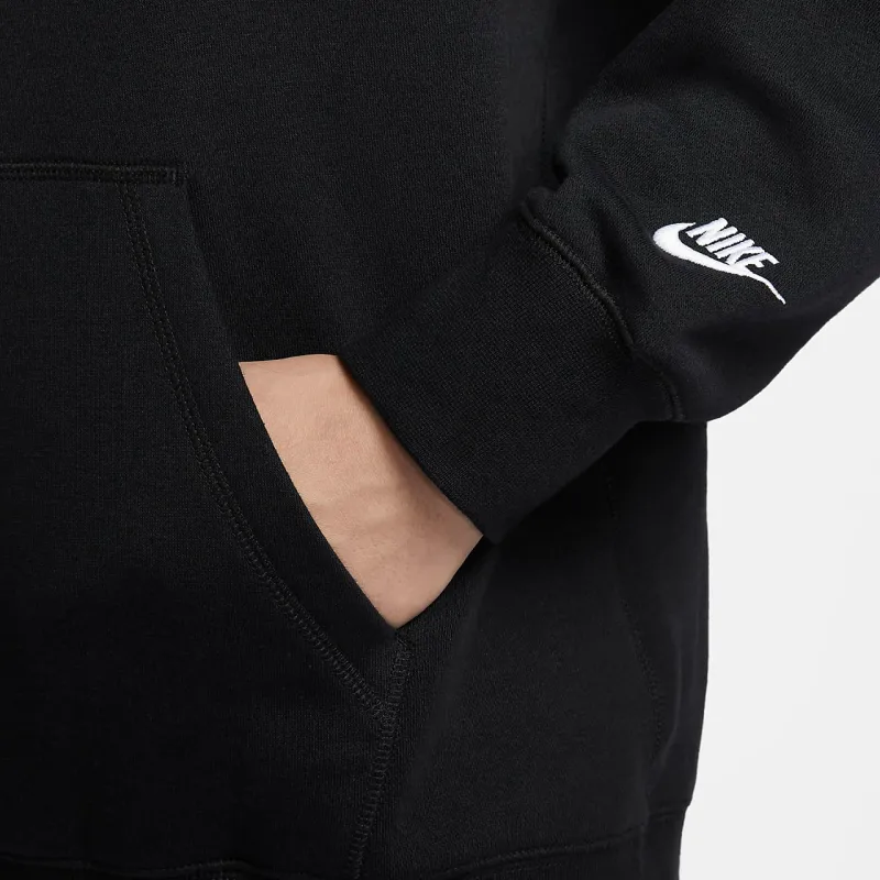 Nike Club Sweatshirt Men's Black/White-5