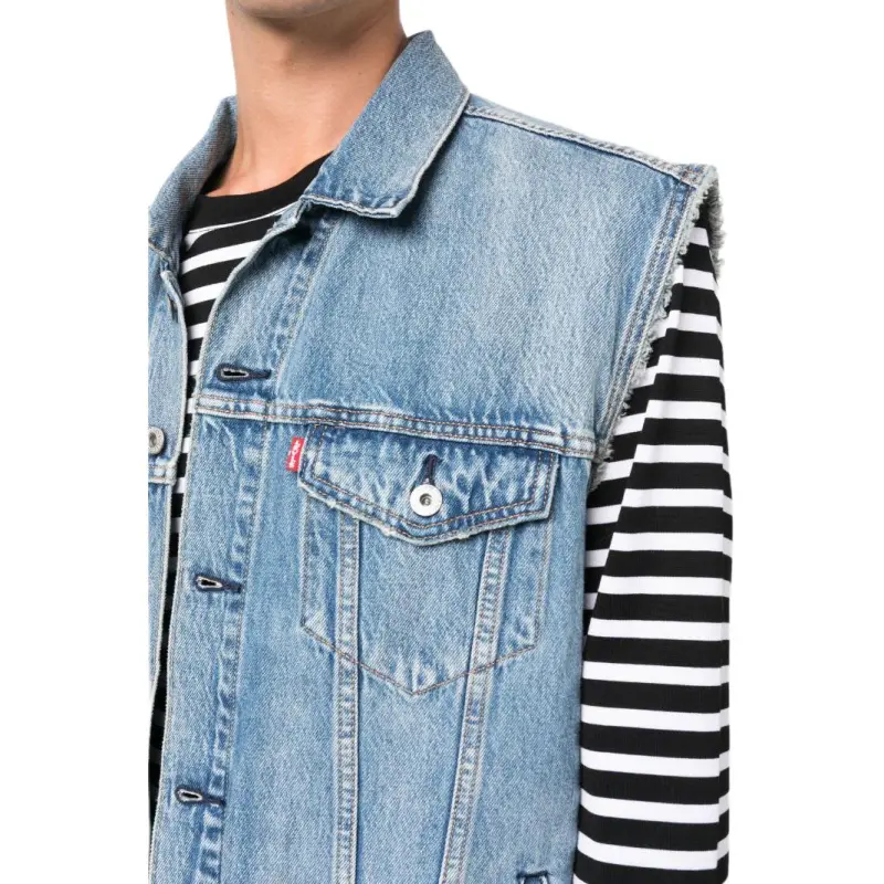 Levi's Relaxed Trucker Denim Vest-4