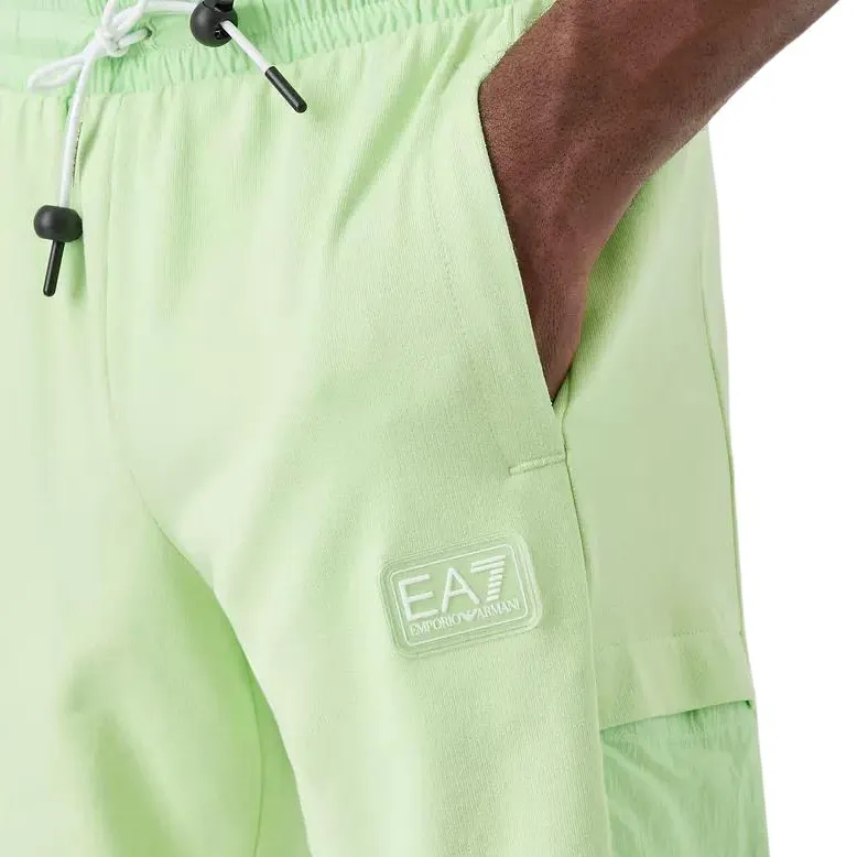 EMPORIO ARMANI Casual Shorts Men Neon Green-4
