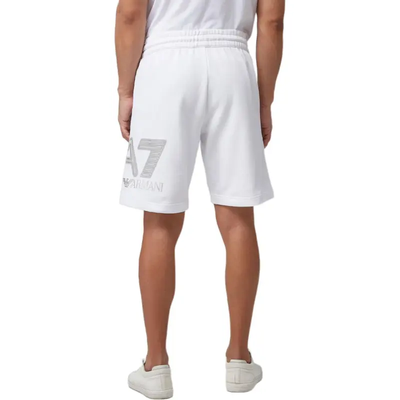 EMPORIO ARMANI EA7 Casual Shorts Men's White-1