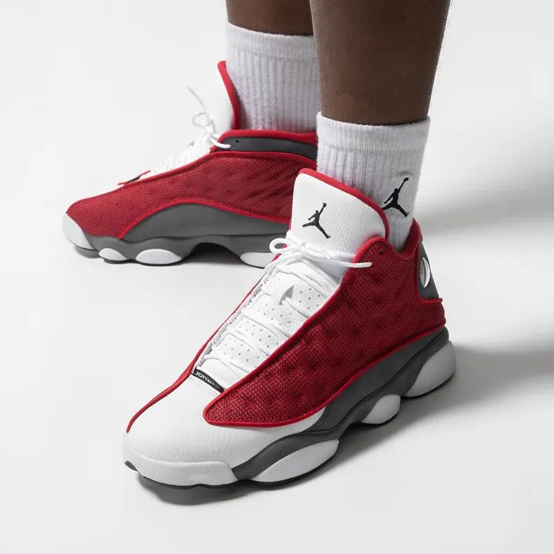 Nike Air Jordan 13 Retro GS 'Red deals Flint' 4Y