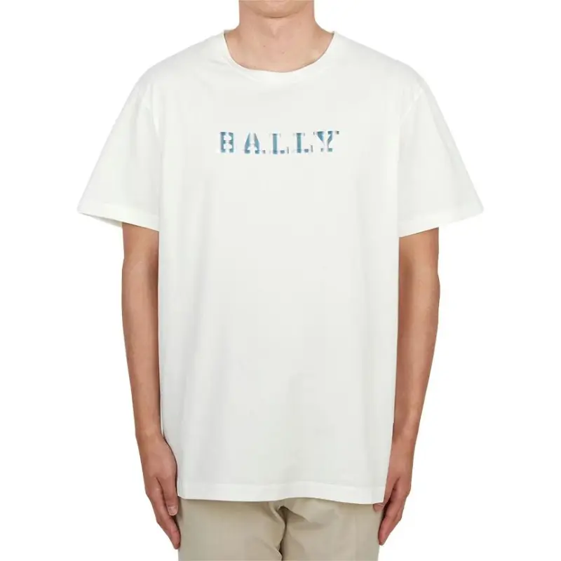 BALLY T Shirts Men White-2