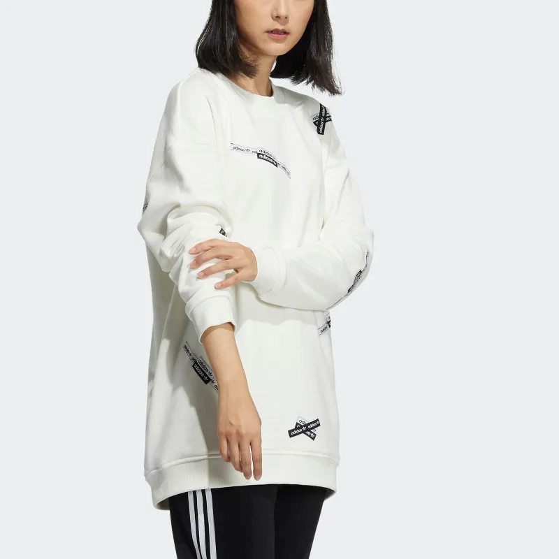 Adidas Originals Pharrell Williams Sweatshirts Women's White-2