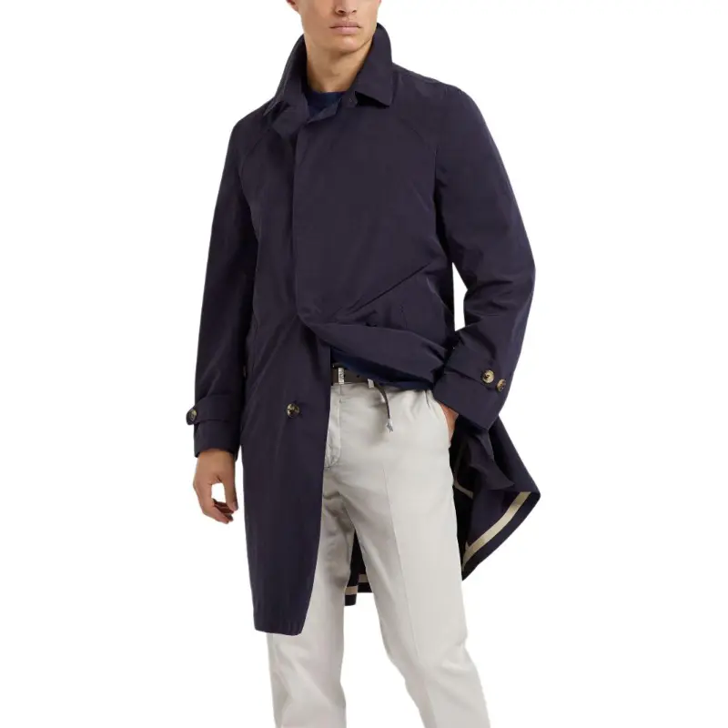 Brunello Cucinelli Water Resistant Unlined Trench Coat-1