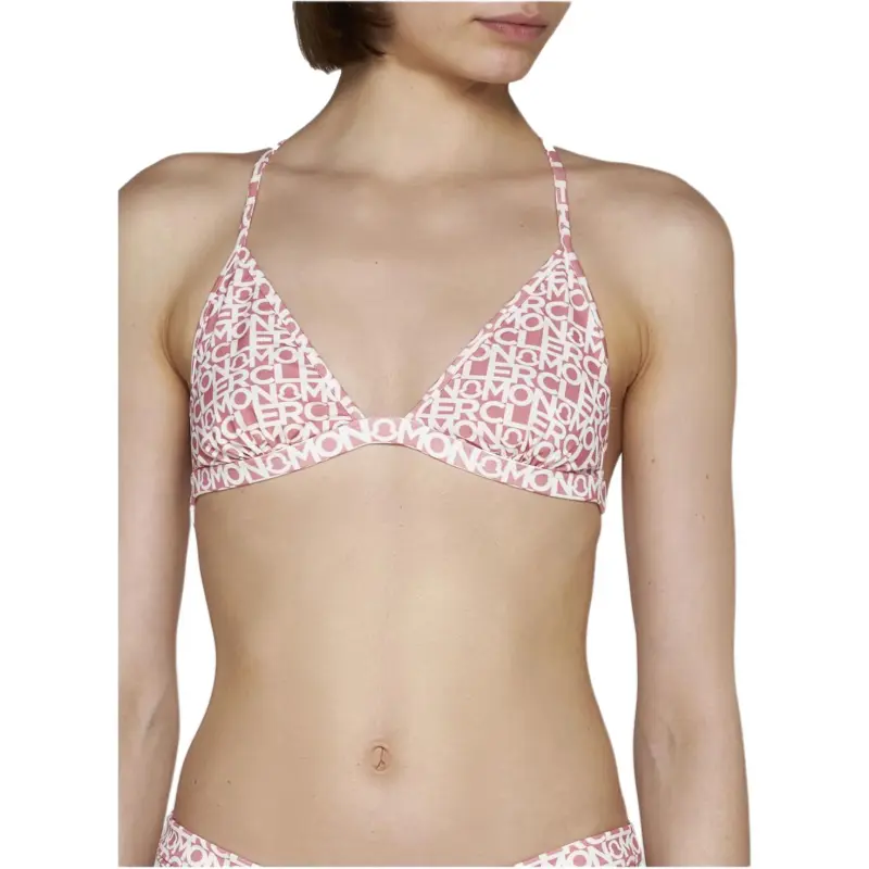 Moncler Allover Logo Printed Alose Two-Piece Bikini Set-4