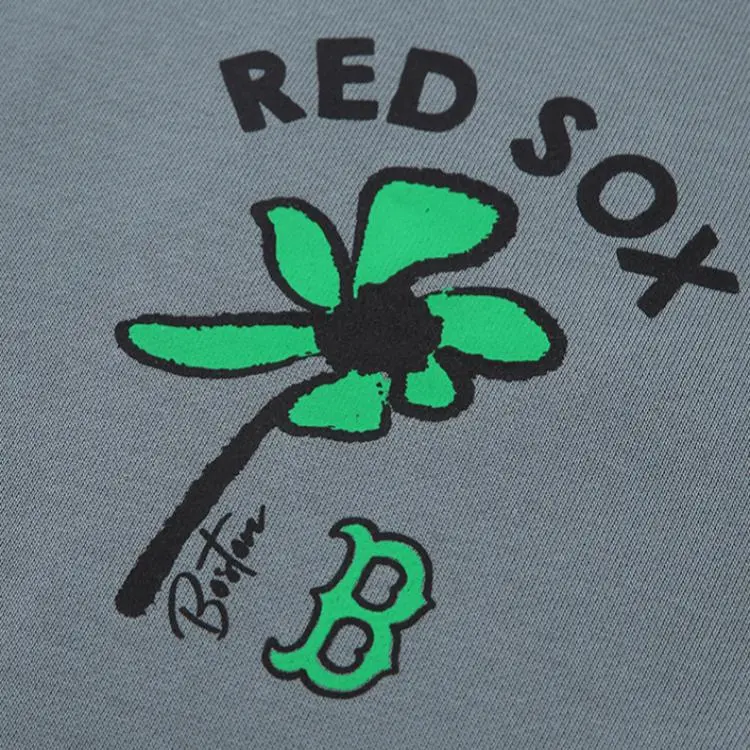 MLB Boston Red Sox Sweatshirt Unisex Gray-2
