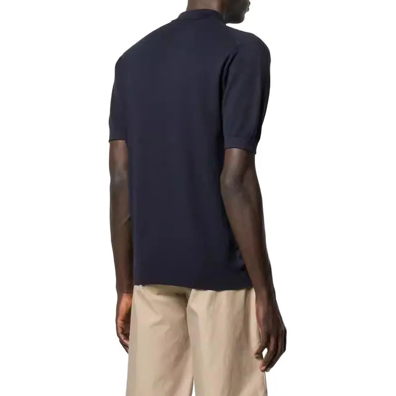 JOHN SMEDLEY Polo Shirt Men's Black-1