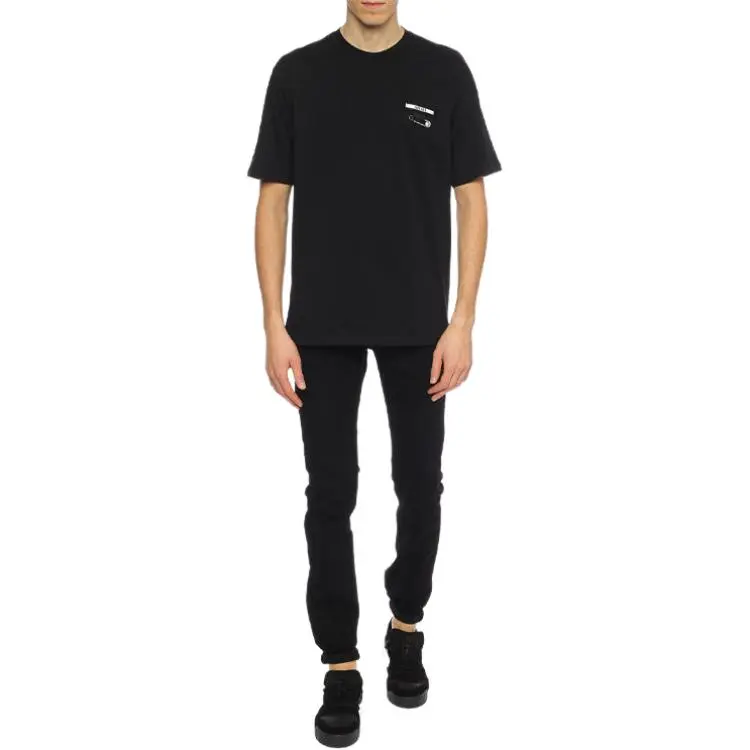 VERSACE T Shirts Men Black-1