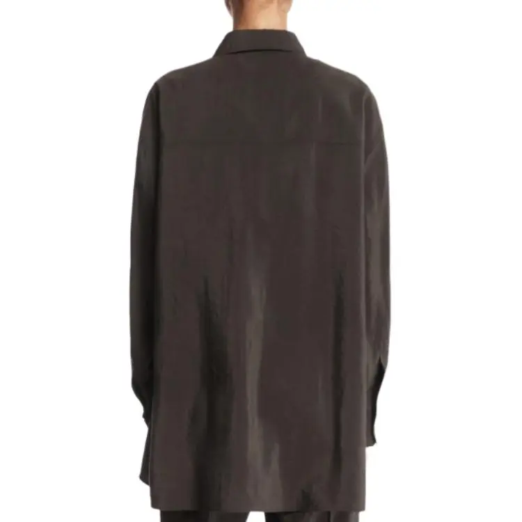 Lemaire Tie Detailed Long Shirt-4