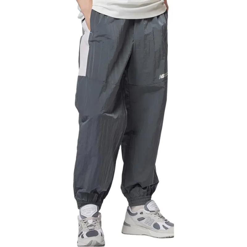 New Balance Knitted Sports Pants Men's Gray-2