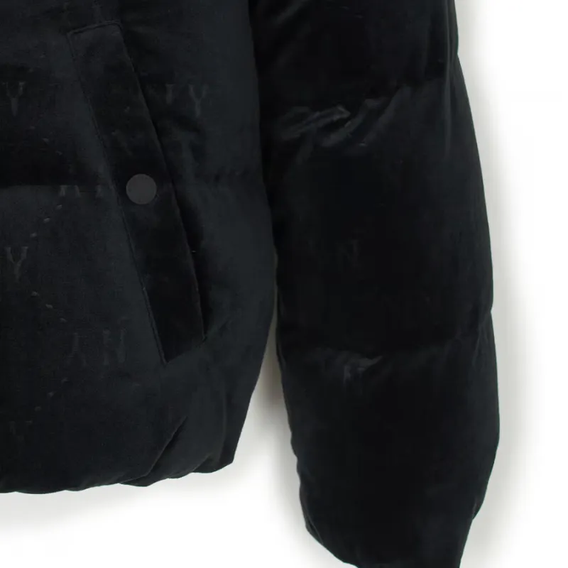 MLB New York Yankees Down Jacket Women's Black-3
