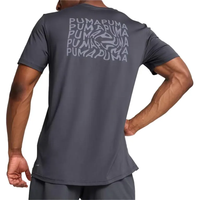 PUMA T Shirts Men Galaxy Gray-3
