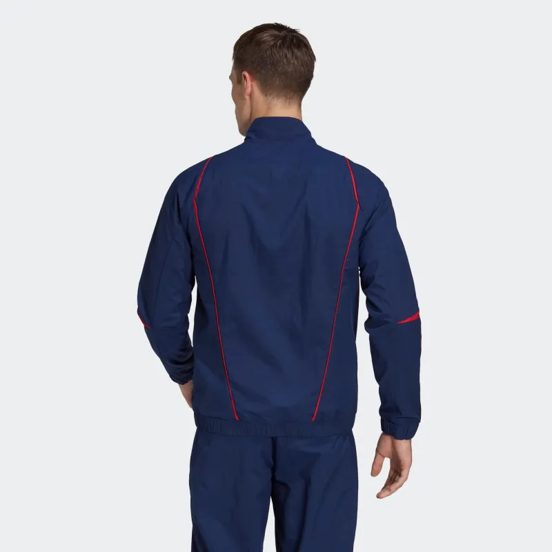 Adidas Jackets Men Dark Blue-2