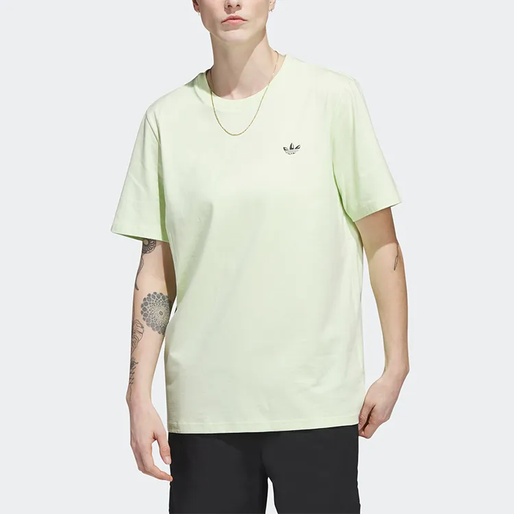 Adidas Originals T Shirt Men's Lime Green-1