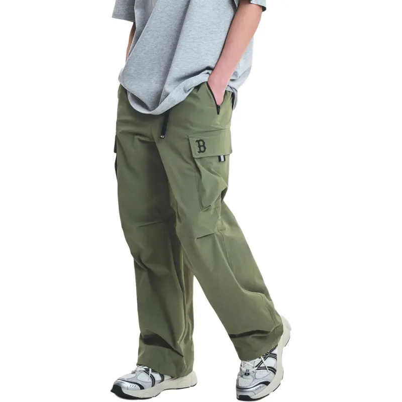 MLB Gofcore Boston Red Sox Cargo Pants Unisex Green-3