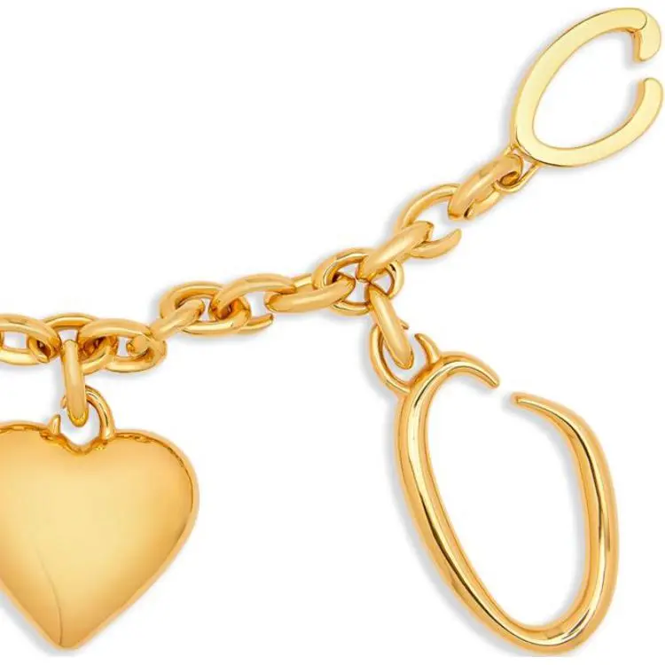 Oscar De La Renta Heart O Bag Charm-1